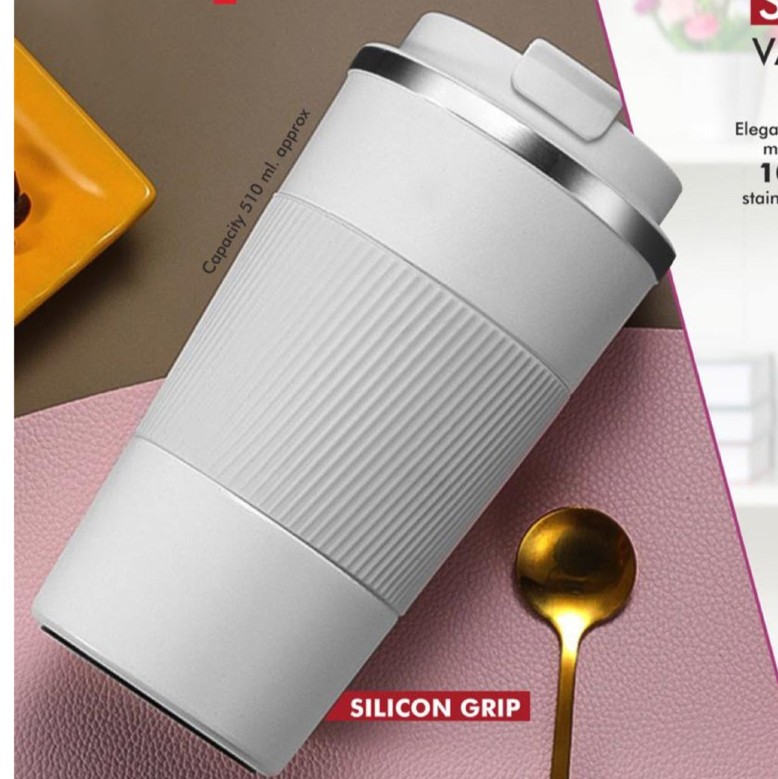 Vacuum Steel Coffee Cup