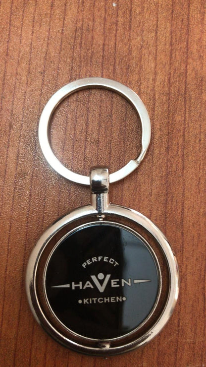 Rotating Metallic Key Chains